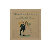 Personalized Colored Desk Pad for Wedding